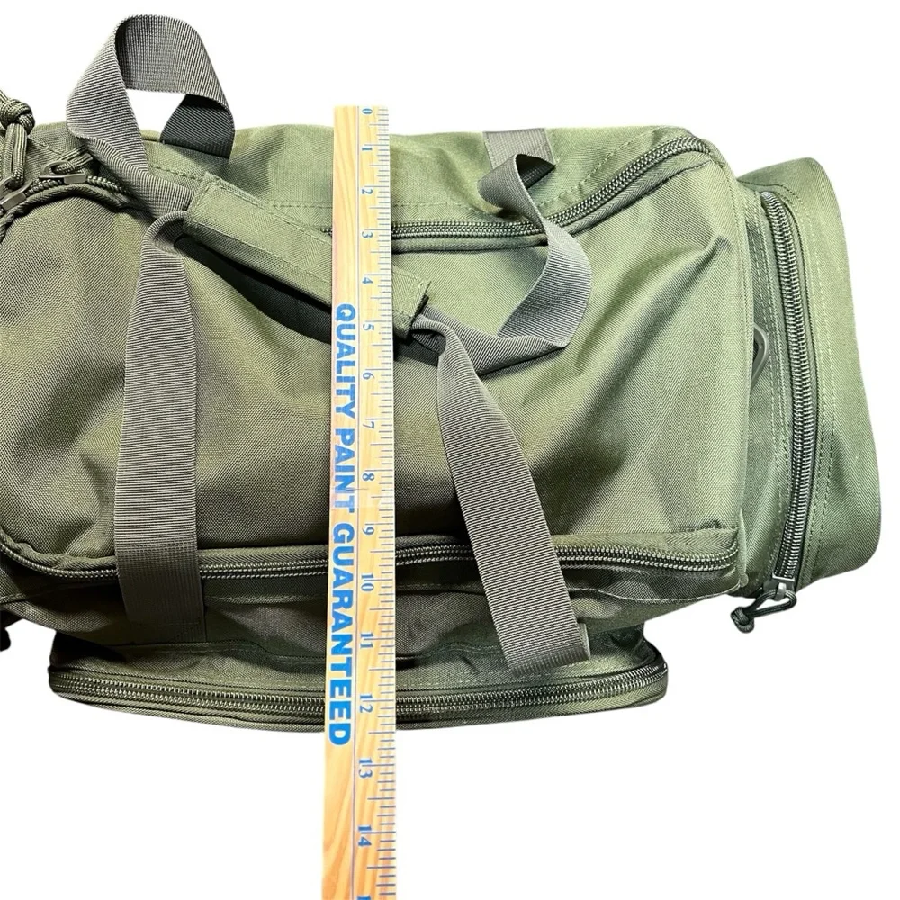 Highland Tactical Army Green Large Multi-pocket Outdoor Travel Duffel Bag